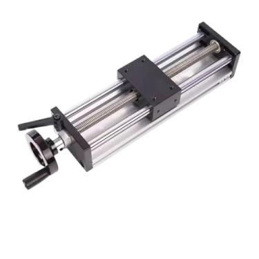 Imagem de Mesa deslizante manual de guia linear 100-500 mm fuso esferográfico SFU1204 Volante duplo eixo óptico CNC impressora 3D XY(300 mm)