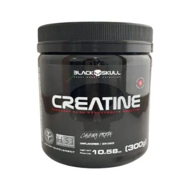 Imagem de Creatine Monohidratada - 300G Sem Sabor - Black Skull, 300g, Sem Sabor