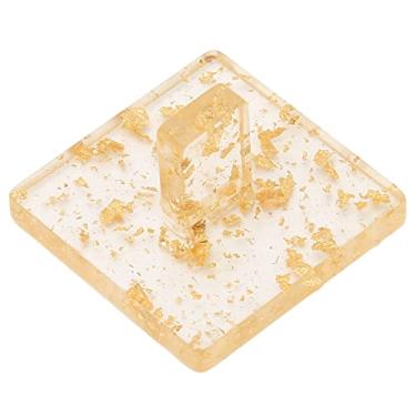 Imagem de CUOFYUNL Requintado Expositor de Unhas Suporte para Ponta de Unha Ferramenta para Arte de Unhas para Salão de Unhas (Retângulo 5,9 x 5,9 polegadas)