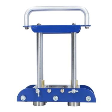 Imagem de KIMISS Rolo de Borda Manual de 3 Estações Com Tesoura - Mac de Dobra Em ângulo de 0 ° a 90 ° para Chapas Metálicas, Telhados Metálicos e Materiais de Reparo