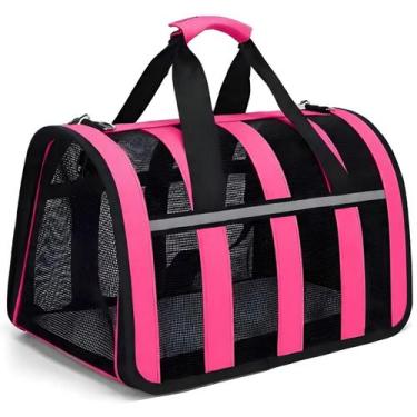 Imagem de Bolsa Transporte Pet Gato Cachorro Cao Coelho Animais Estimaçao Viagem