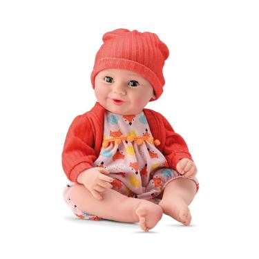 Imagem de Boneca Diver New Born Unique Collection - Body Laranja - Divertoys