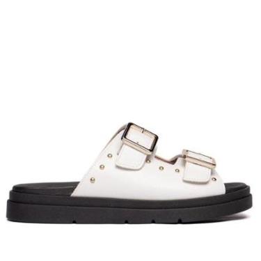 Imagem de Tamanco Feminino Bebecê com Fivelas Marrom/Avelã-Feminino