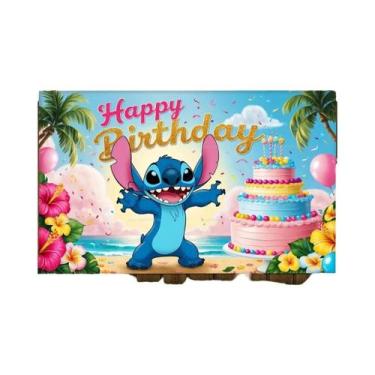 Imagem de Decoração De Festa De Aniversário Infantil Lilo & Stitch Balões Presen