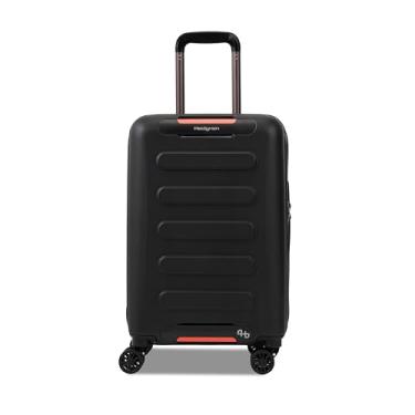 Imagem de Hedgren Grip Spinner, preto, 55,8 cm (22"), Preto, Carry-On 22 Inch, Spinner de mão com aderência