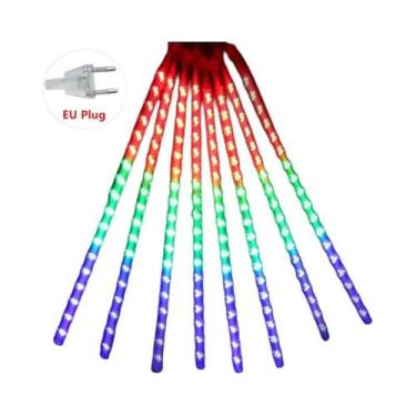 Imagem de Luzes De Natal LED Meteor À Prova d'Água Para Decoração De Rua - NONE,