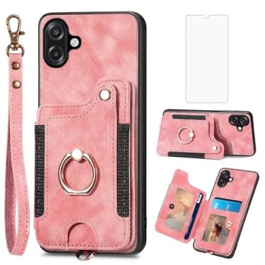 Imagem de Asuwish Capa de telefone compatível com SAM A07 FGDGNK US rosa