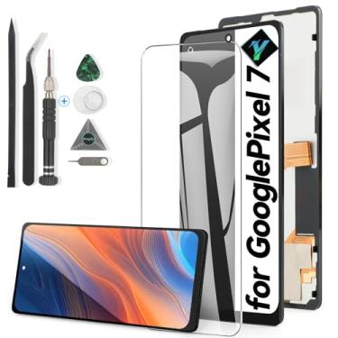 Imagem de YWLRONG Para Google Pixel 7 GVU6C GQML3 GO3Z5 incell Screen Substituição para Pixel 7 Display LCD Touch Screen Digitalizador Substituição com ferramentas