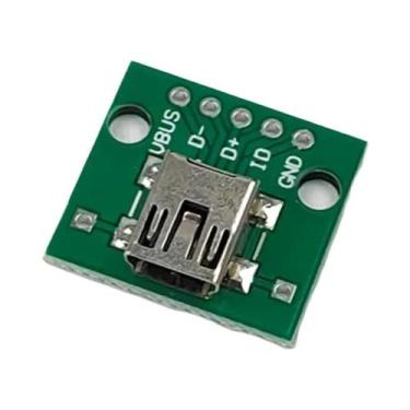 Imagem de Adaptador Conversor Micro Mini USB Fêmea Macho Para Conector De Pino D