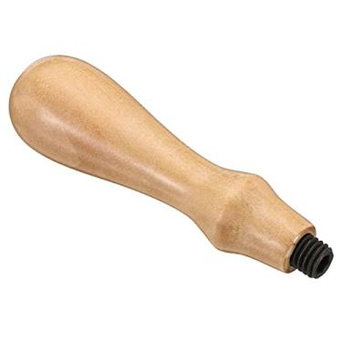 Imagem de Generic Apenas alça de selo de cera, alça de madeira para substituição de carimbo de vedação para cartão de convite de casamento estilo envelope 17, marrom