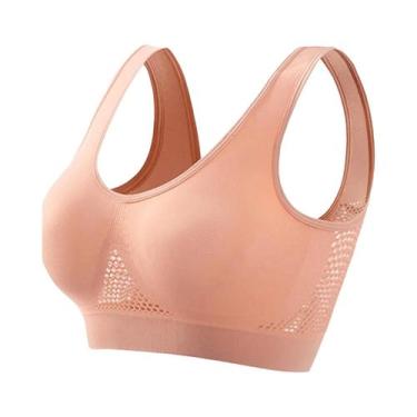 Imagem de Sutiã Esportivo Feminino De Alta Intensidade À Prova De Choque Anti-qu