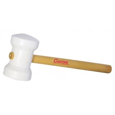 Imagem de Martelo Borracha 60mm Branco 61278 Cortag