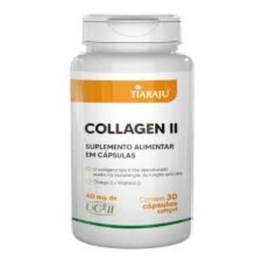 Imagem de Colágeno Tipo 2 com Ômega 3 e Vitamina D 30 Cápsulas Tiaraju