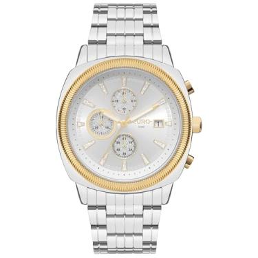 Imagem de Relógio Euro Feminino Delux Prata - EUJS15AB/4K