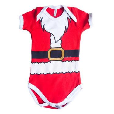 Imagem de Body de Bebê Meu Primeiro Natal Baby Menino Papai Noel - KLIZZ, M