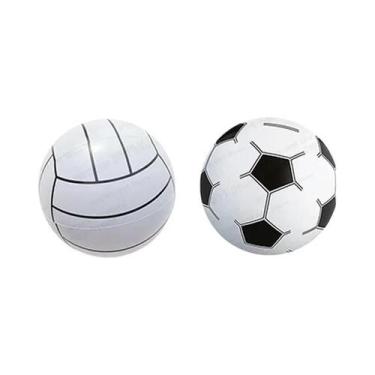 Imagem de Conjunto De Bolas Infláveis Para Crianças Futebol Beisebol Basquete Br