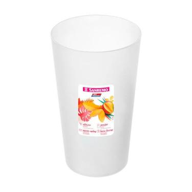 Imagem de Copo Plástico Resistente E Colorido 500ml Pode No Microondas - Sanremo