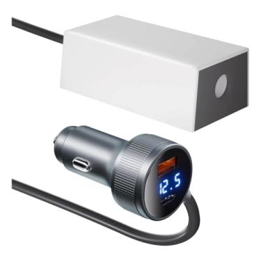 Imagem de Adaptador Conversor 12V Step‑Up para Starlink Mini 57V 4.5A | Fonte Veicular DC‑DC para Carro, Van e Trailer – Energia Estável para Internet Satelital em Movimento