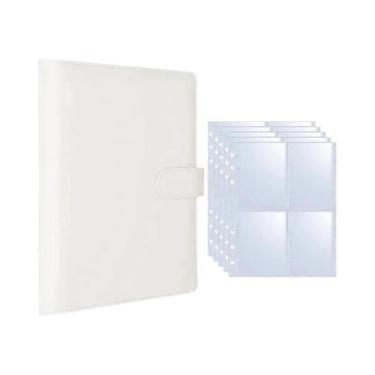 Imagem de Álbum De Fotos A5 Em PVC Com Capa De Caderno, 25 Folhas, Bolsa De Arma