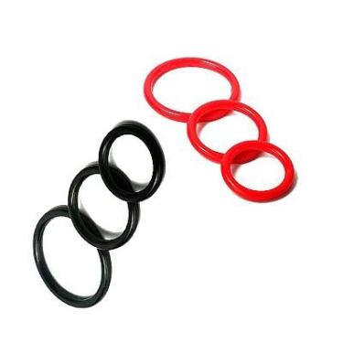 Imagem de Kit 3 Anéis Penianos Green Baby - Aumente o Prazer e a Duração - Silicone Macio e Confortável