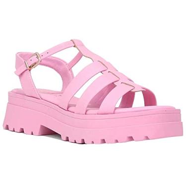 Imagem de Sandália Casual Feminina Flat Tratorada Ramarim 38503