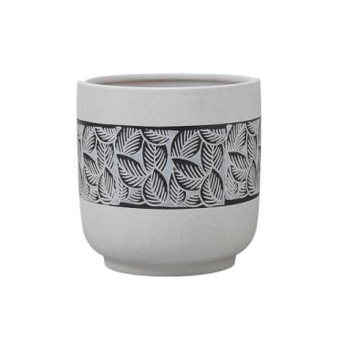 Imagem de Bacia de plantas verdes de estilo nórdico para casa, lavatório de flores alto para sala de estar, vaso de decoração de casa (pequeno)