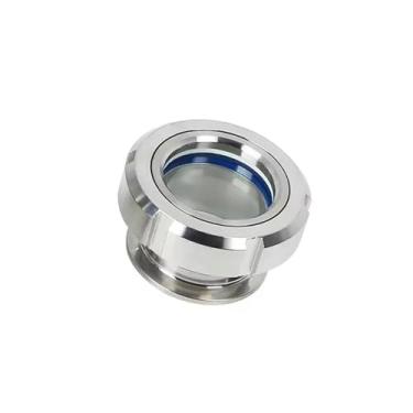 Imagem de Lente de Visão Tri-Clamp Sanitária SS304 Acabamento Polido, 1 Peça Visualizador de Tubo, 25-102mm OD & 50.5-119mm Brida, Cerveja & Farmácia(OD32mm Ferrule 50.5)