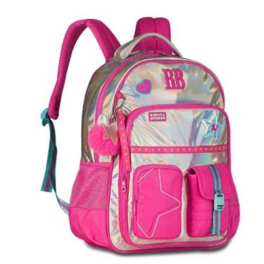 Imagem de Mochila Rebecca Bonbon Holográfica Juvenil Escolar Original - Rebeca B