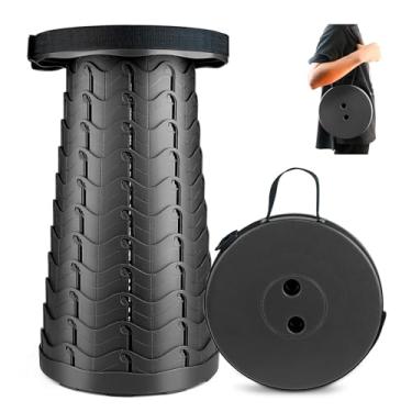 Imagem de ZTMT Cadeira de acampamento dobrável portátil e leve para adultos, banqueta dobrável resistente com alça de ombro ajustável, perfeita para piquenique, praia, quintal e eventos esportivos