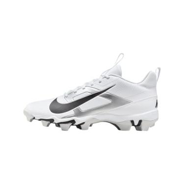 Imagem de Nike Chuteira masculina Alpha Menace 4 Shark, Branco/prata metálico/pó de fóton/preto, 39