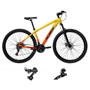 Imagem de Bicicleta Ksw Xlt Aro 29 21v Index Mtb Alum Suspensão 80mm Cambios Shimano-Unissex