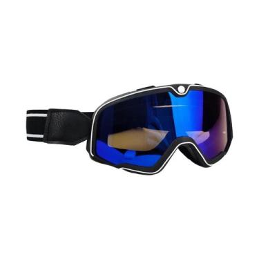 Imagem de Óculos De Sol Vintage Retrô Para Motocicleta, Óculos De Piloto À Prova