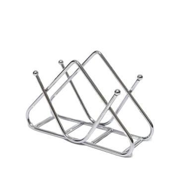 Imagem de CFGH6FDF Capa de caixa de lenços nórdico suporte de toalha de papel de ferro forjado restaurante hotel café metal desktop toalha de papel placa de assento prateleira de armazenamento de papel toalha