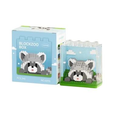 Imagem de Kit De Blocos De Montar De Animais Fofos Para Meninas: Panda, Girafa, 