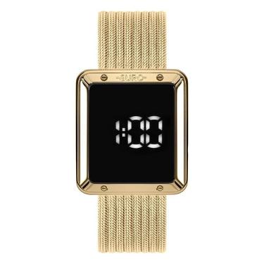 Imagem de Relógio Euro Feminino Fashion Fit Led Dourado - Eubj3937aa-4f Eubj3937aa-4f