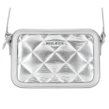 Imagem de Bolsa Feminina Moleca Tiracolo Matelada Metalizada-Feminino