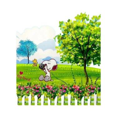 Imagem de Pintura Em Diamante Snoopy Fofa Com Strass, Kit De Mosaico Ponto Cruz,