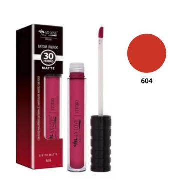 Imagem de Batom líquido matte 30 horas max love cor:604, 604