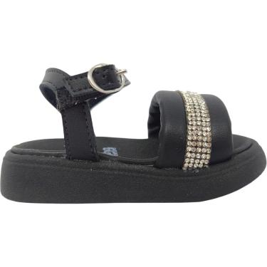 Imagem de Sandália Infantil Menina Papete Casual Dia a Dia Passeio Escola Com Strass Anatômica Ultra Conforto Molekinha 2733.113