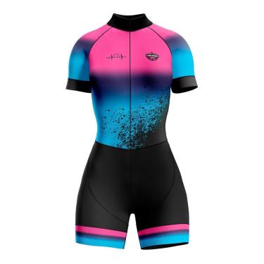 Imagem de Macaquinho RKC SPORTS  Ciclismo Pingos Feminino-Feminino