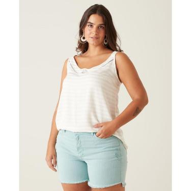 Imagem de Blusa Viscose Fio Tinto Malwee Plus-Feminino