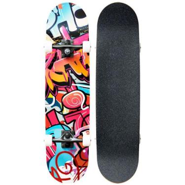 Imagem de Skate Semi Profissional Montado Completo Modelos 7.5 - ATITUDE MIX, GR