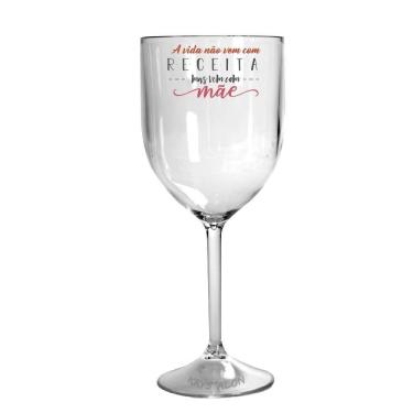 Imagem de Taça Vinho Acrílico Para Dia Das Mães - Receita