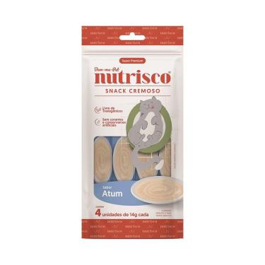 Imagem de Petisco para Gatos Snack Cremoso Nutrisco Sabor Atum 56g