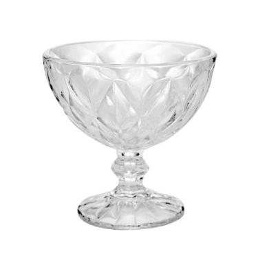 Imagem de Taça para Sobremesa Lyor Diamond de Vidro 250ml - Wolff