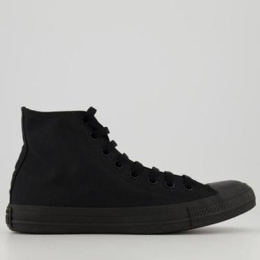 Imagem de Tênis Converse All Star Chuck Taylor Cano Médio Preto, 38