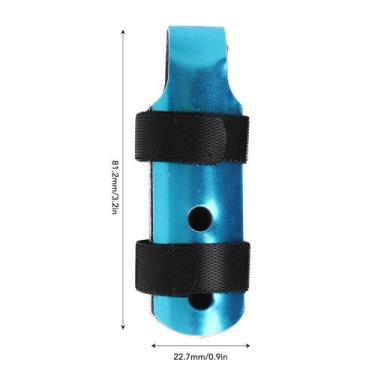 Imagem de Tala imobilizadora para dedo alumínio ajustável ortese para fratura e 