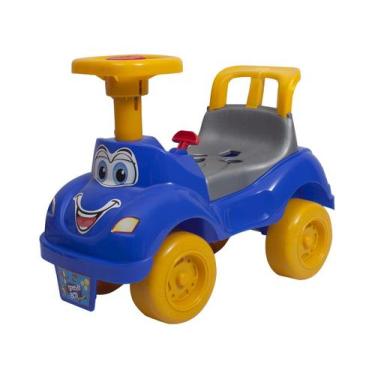 Imagem de Veículo para Bebê Totokinha Classica Azul - Brinquedos Cardoso, Azul, 