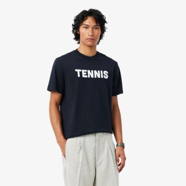Imagem de Camiseta Lacoste De Algodão Estampada Masculina-Masculino