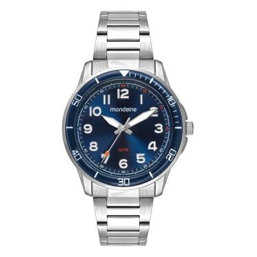 Imagem de Relogio Mondaine Masculino Ref: 33028g0mvne2 Casual Prateado